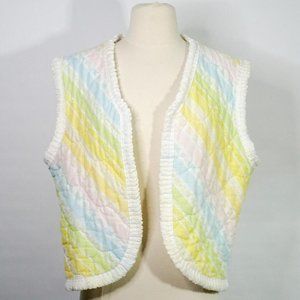 Vintage/ Reworked Quilt Vest